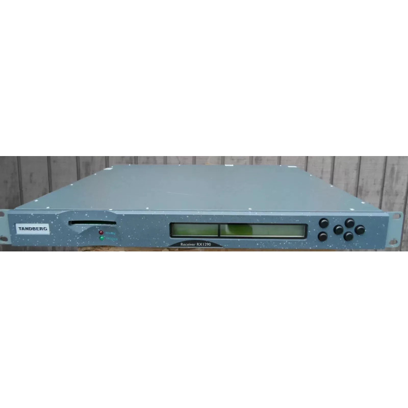 Tandberg Ericsson RX1290 DVB-S/S2/ASI IRD RF Satellite SAT RECEIVER DECODER
